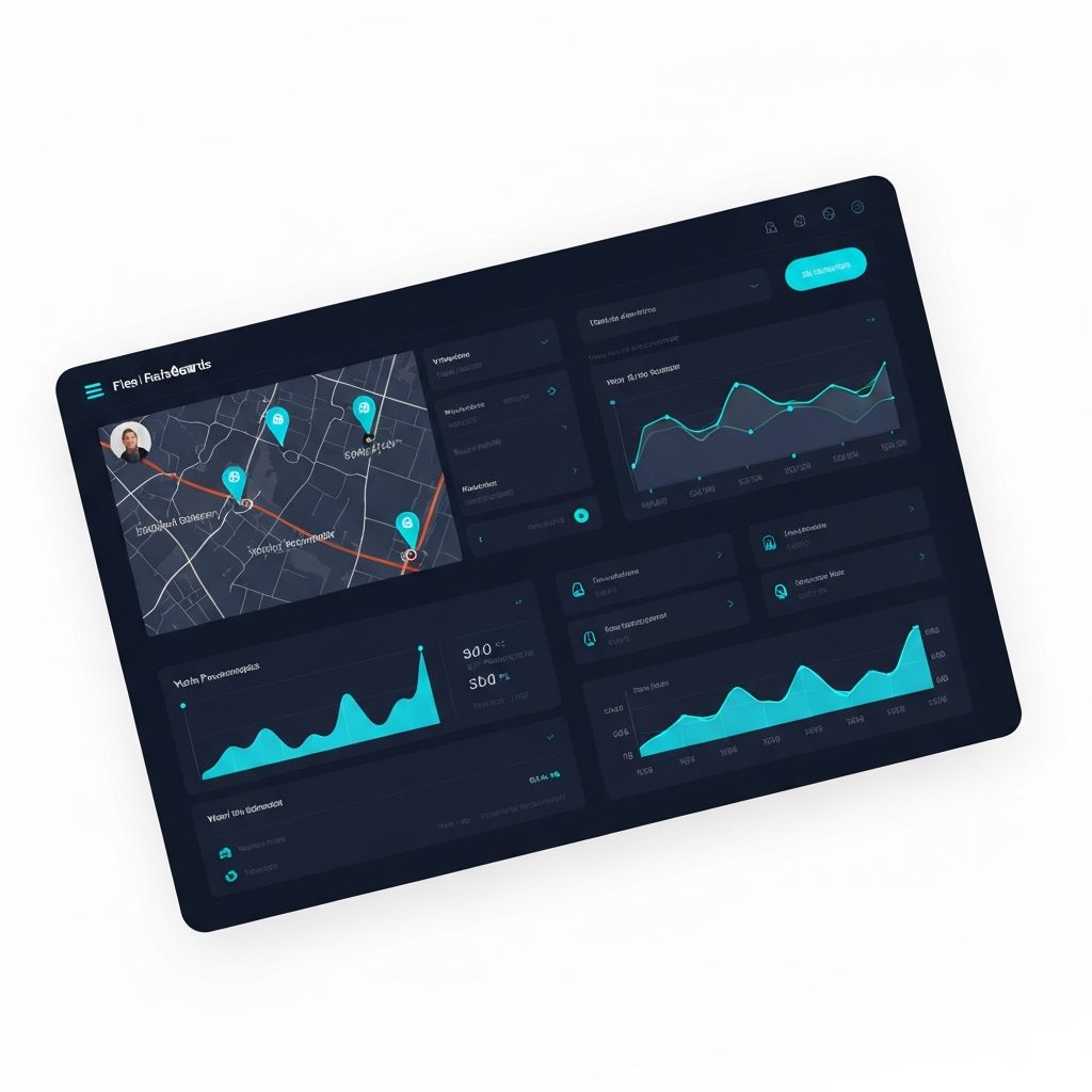 Autofleet OS Dashboard showing real-time fleet management